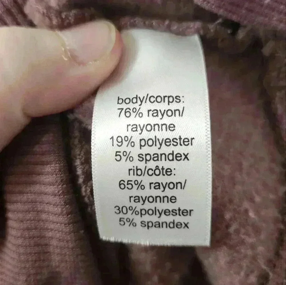 Mauve pink Maurice's sweater!